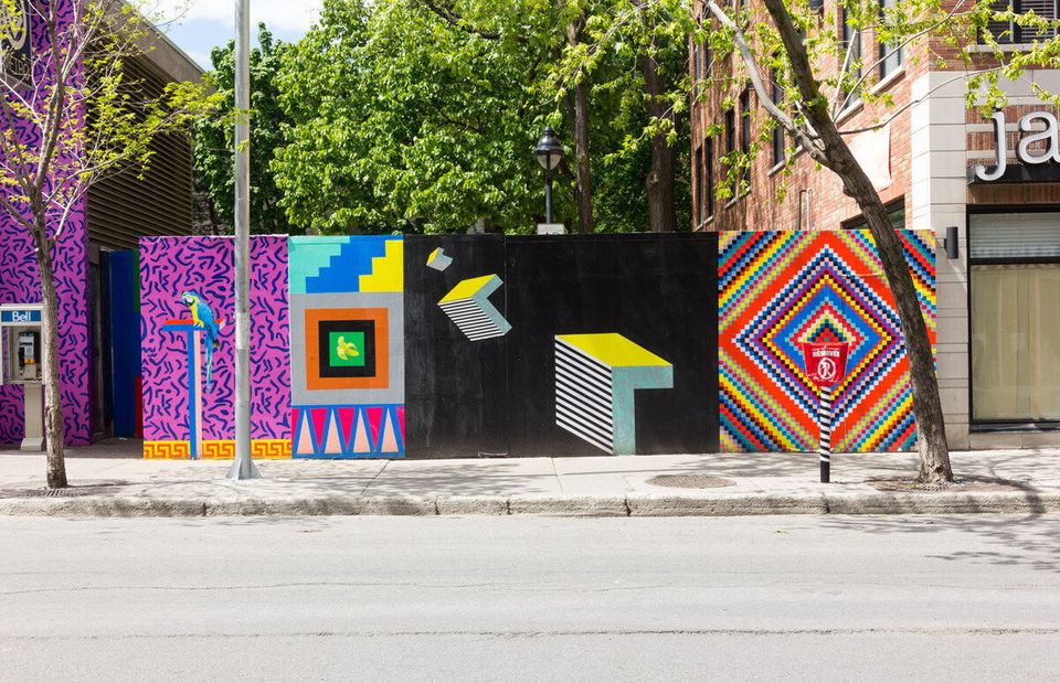 Mural near Beaudry station